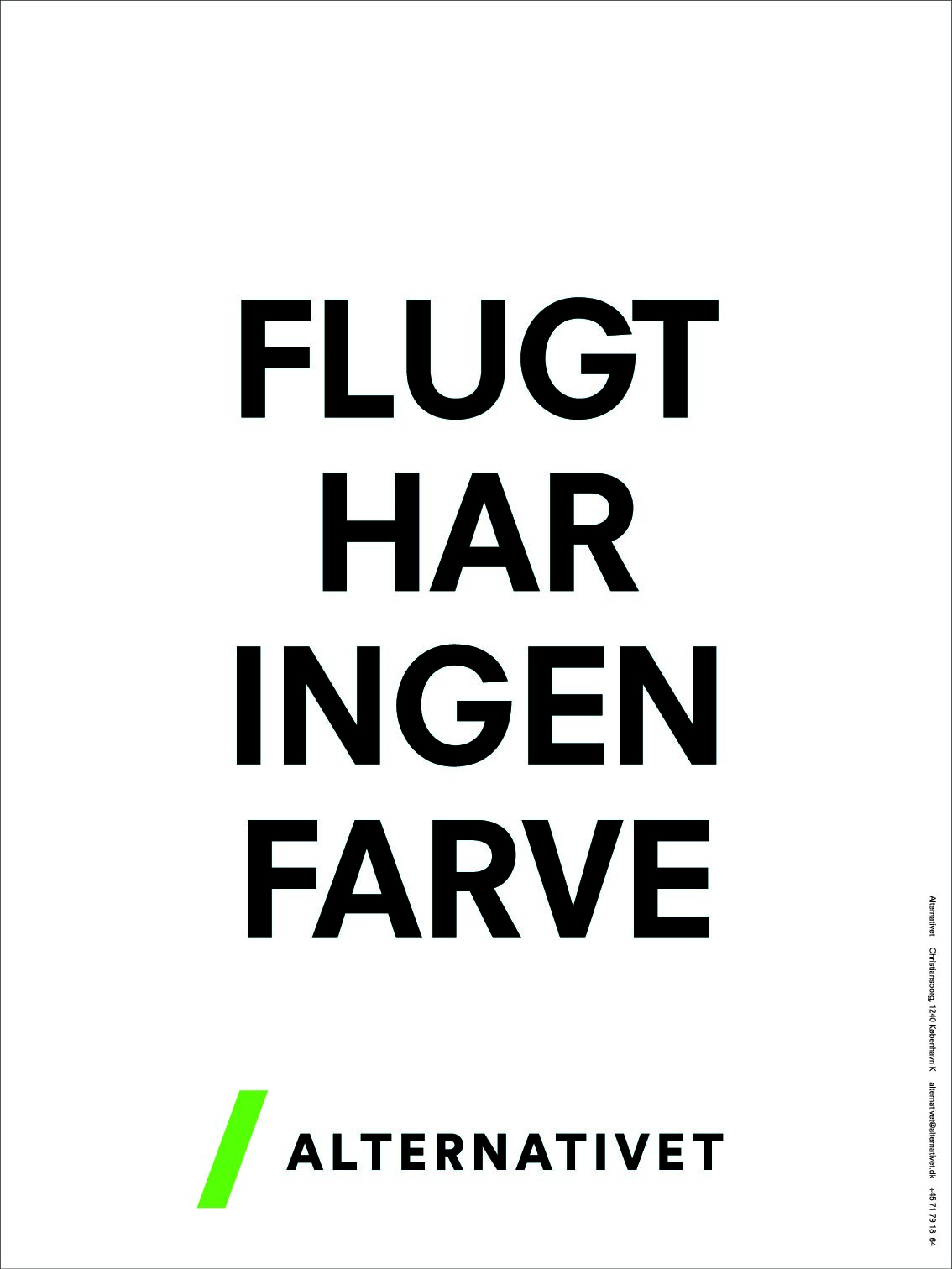 Plakat - FLUGT HAR INGEN FARVE 1 Valgplakat 2022 06 2 pdf