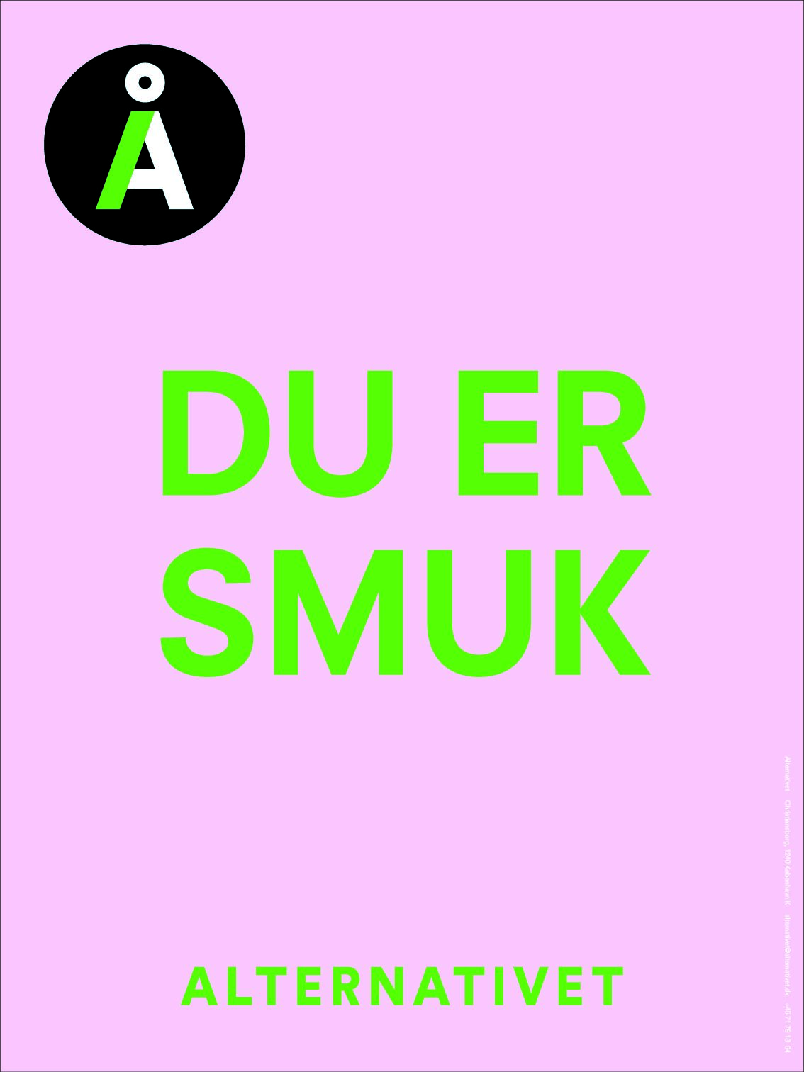 Plakat - DU ER SMUK 1 Valgplakat 2022 09 2 pdf