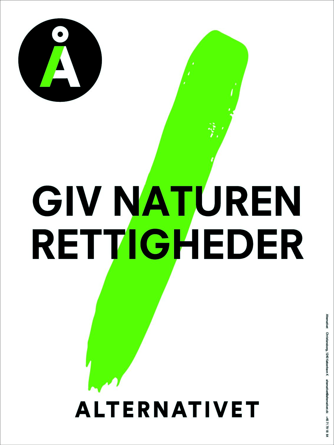 Plakat - GIV NATUREN RETTIGHEDER 1 Valgplakat 2022 21 1 pdf